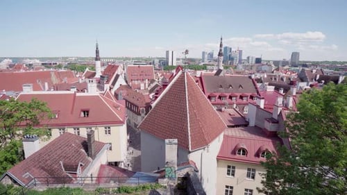 Estonian Downtown View