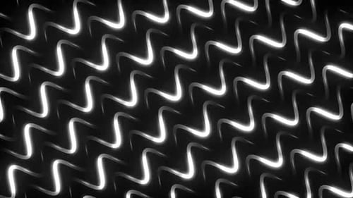 Des lignes lumineuses dynamiques créent un motif numérique futuriste abstrait