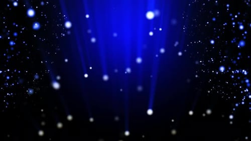 Blue Particle Falling Loop