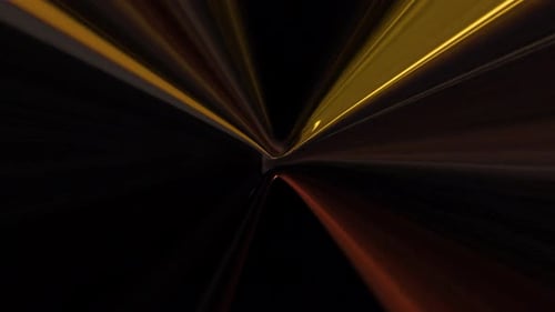 Abstract Hyperspace Light Speed Warp Tunnel Effect