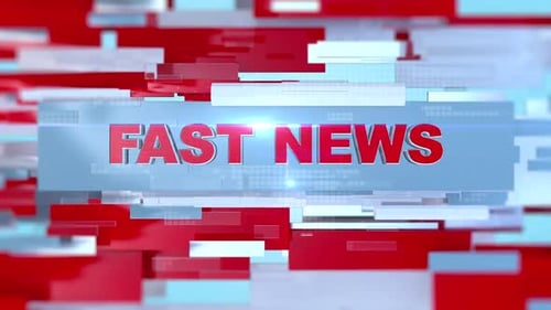 Fast News Broadcast Breaking News Opener International News and TV Channel Intro