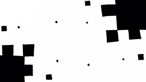 Minimalist Abstract Squares Reveal Transition