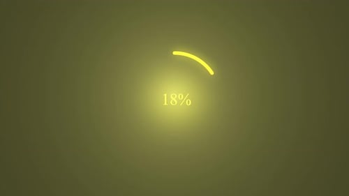 Loading Bar circle animation and Loading Complete
