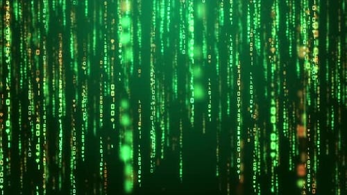 Binary Code Background