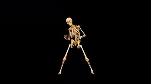 Skeleton Twerk Dancing