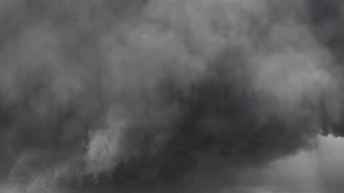 dunkler Himmel und Gewitter 4K-Hintergrund