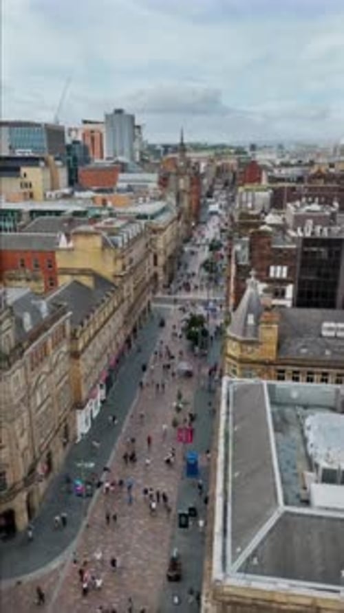 Glasgow Cityscape, Scotland
