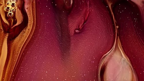 Formes de diffusion de peinture à l'encre abstraite 057