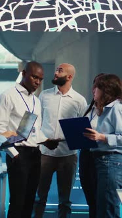 Diverse Team Collaborates on Transportation Technology Project