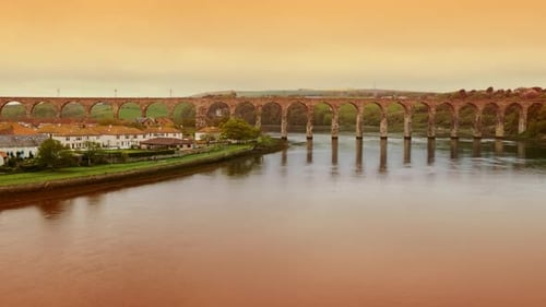 Royal Border Bridge, Berwick-upon-Tweed, Northumberland, England, UK