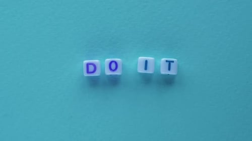 Gif-Nachricht mit Stop-Motion-Animation von Do It