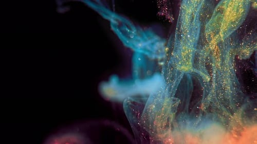 Ink Glitter 4K