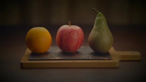 Healthy Nutrition Fruits with Vitamins and Antioxidants