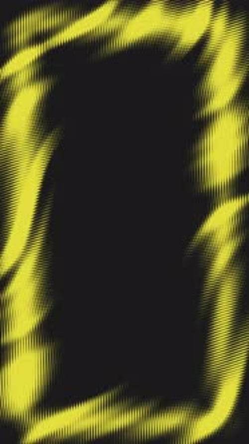Abstract Halftone Fluid Motion Frame Scratched Pop Art Wavy Dynamic Dotted Flames Vertical Video