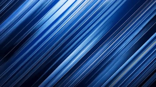 Diagonal, vibrant blue and white stripes with a dynamic, fast-moving effect