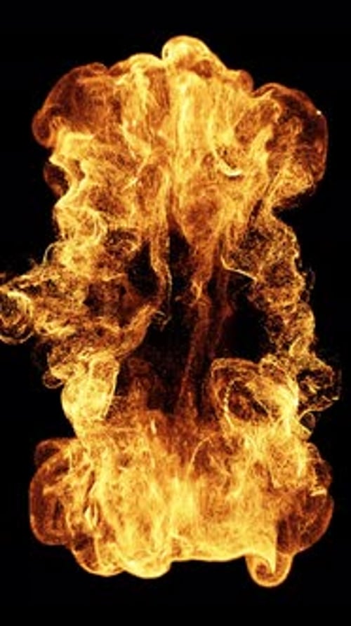 Explosion Of Vibrant Particles In Motion Against A Dark Background Social Media