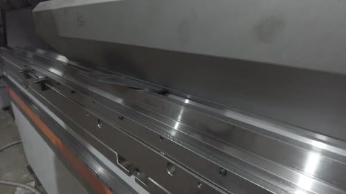 Metal Sheet Forming Machine in Factory