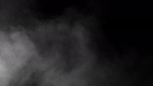 Smoke Fog Atmospheric Transition Overlay Element