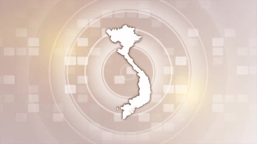 Modern Animated Map Outline Reveal