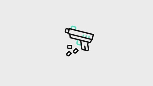 Gun Animated Icon