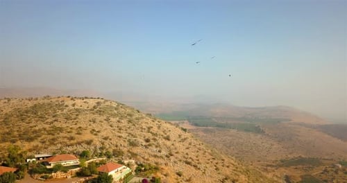 Picturesque Aerial View of Mountainous Landscape