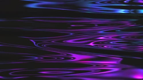 Abstract Holographic Oil Noise Surface Background Foil Wavy Surface with Wave and Ripples