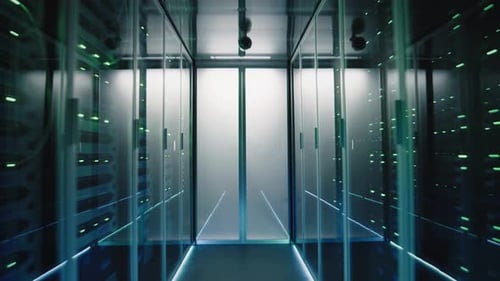 Rack-Server in modernen Rechenzentren, IT-Netzwerke