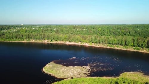 Quarry And Western Dvina River In Ruba 08