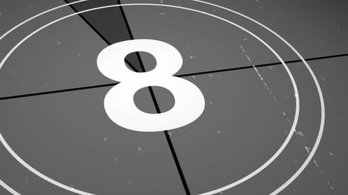 3 D Countdown Old 10 Second