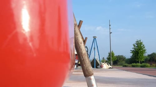 Kid on a Swing