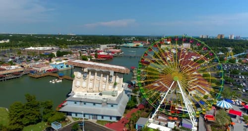 Myrtle Beach South Carolina United States - August 17 2020: Myrtle Beach