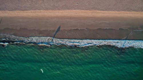 Kiters on the Ocean in Tarifa