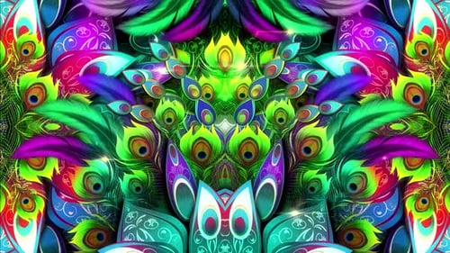 Peacock Background 03