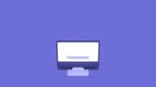 Digital Security Network Concept Animated 3D Icons