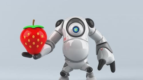 Großer Roboter - 3D-Animation