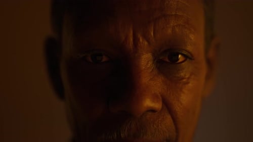 Handsome African Black Man Studio Portrait