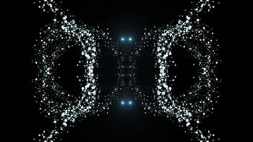 Fundo de partículas cintilantes