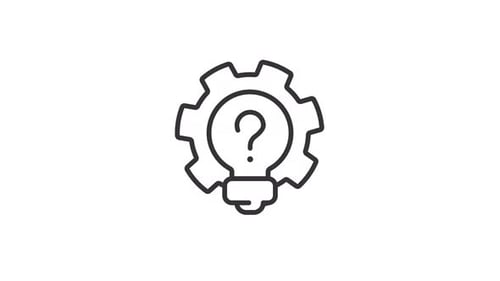 Animated Find Ideas Linear Icon