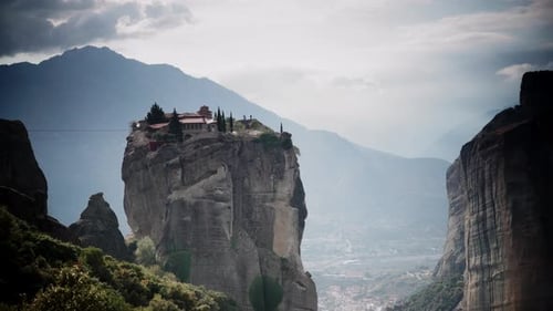 Trinity Monastery In Meteora, Greece