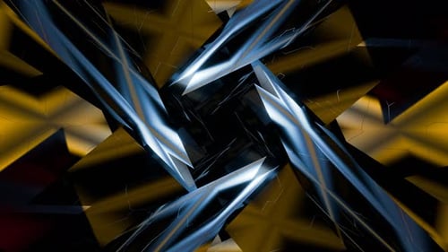 Un tunnel abstrait dans une boucle sans faille