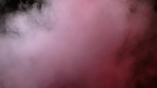 Collection Collider : poudre de couleur rouge et blanche persistante sur fond noir