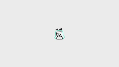 Animated Outline Icons Pack with Flat Design Style