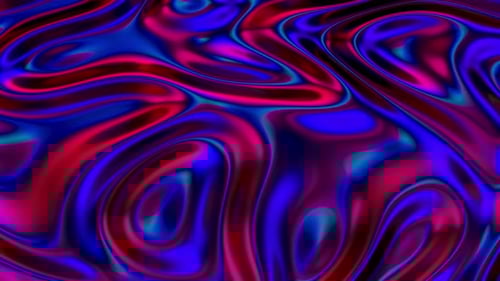 Dynamic Fluid Abstract Background with Neon Colors