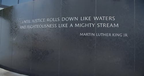 Martin Luther King Jr. Quote on Memorial Wall