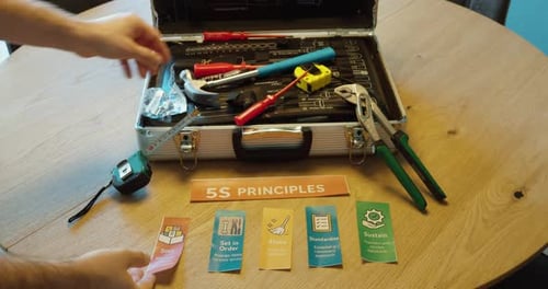 Principe du tri 5S : éliminer les outils inutiles