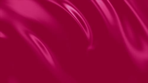 Red Fluid Wavy Abstract Motion Background Loop