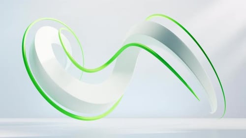 Fond de lignes courbes fluides abstraites