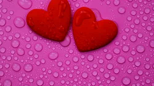 Wet Heart Valentine for the Holiday