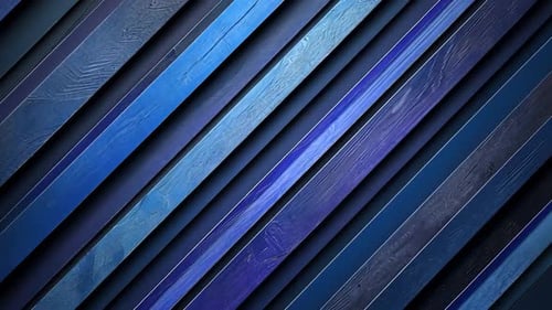 Diagonal blue wood planks background