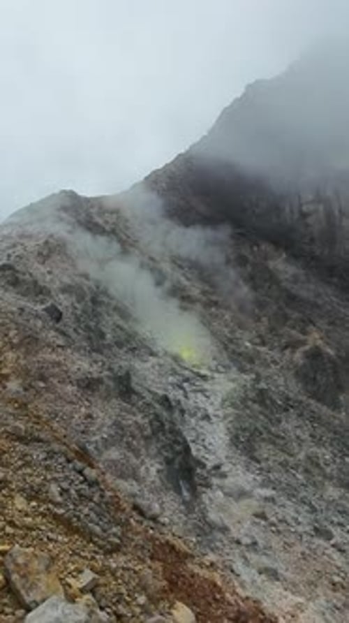 Active Volcano Sibayak
